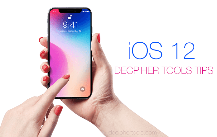 Preparing your iPhone for the iOS 12 Update.
