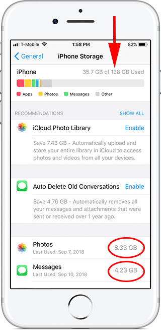 How to check how much space and storage you have on your iPhone before you updates to iOS 12 